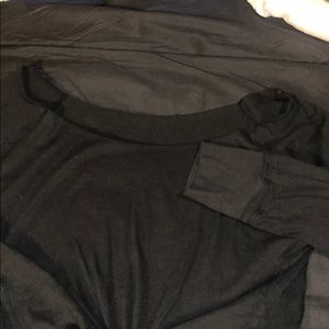 Crop top off the shoulder shirt